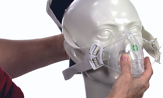 FitLife Masque facial intégral  Masque de ventilation non ventilé